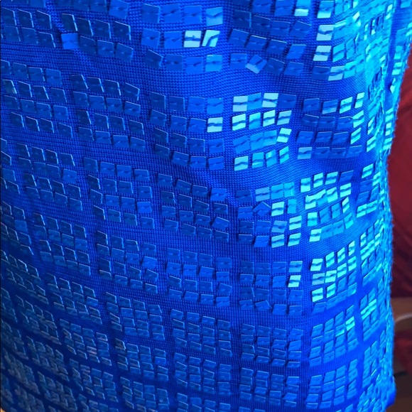 Blue sequin tanks! - Picture 2 of 2